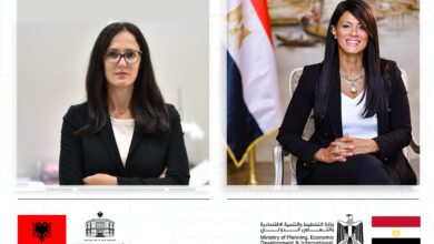 وزيرة التخطيط تصل تيرانا لرئاسة اللجنة المشتركة المصرية الألبانية لأول مرة منذ 1993 وزيرة التخطيط تصل تيرانا لرئاسة اللجنة المشتركة المصرية الألبانية لأول مرة منذ 1993
