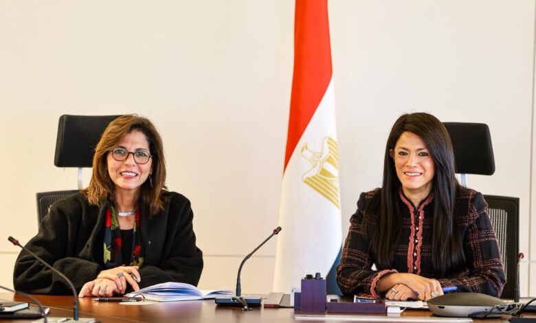 وزيرة التخطيط تناقش مع الأكاديمية الوطنية للتدريب الخطة المستقبلية وبرامج إعداد الكوادر