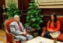 وزيرة التخطيط تلتقي رئيس مجلس الشيوخ لتعزيز التنسيق المؤسسي