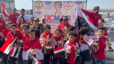 بالصور.. 89 طفلًا مصريًا يرفعون علم مصر في جورجيا ويحققون إنجازًا عالميًا جديدًا في الحساب الذهني بالصور.. 89 طفلًا مصريًا يرفعون علم مصر في جورجيا ويحققون إنجازًا عالميًا جديدًا في الحساب الذهني