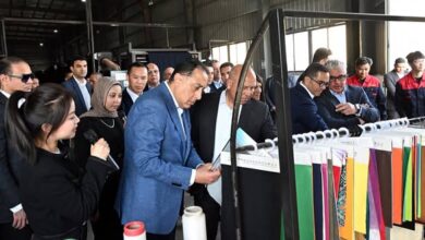 رئيس الوزراء يفتتح مجمع “شين جين” بالسخنة الصناعية باستثمارات 20 مليون دولار