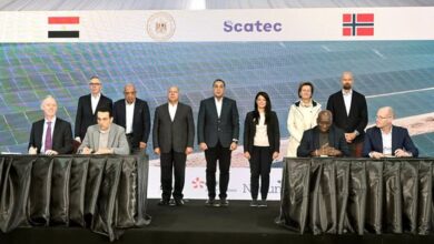 الحكومة توقع اتفاقيات التمويل المبدئية لمشروع «ڤالي للطاقة المستدامة» باستثمارات 1.8 مليار دولار