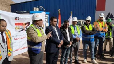  العمل تُطلق مبادرة «سلامتك تهمنا» بموقع مشروع التجلي الأعظم بسانت كاترين