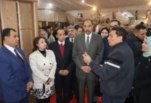 افتتاح معرض «صُنع في دمياط» للأثاث بسوهاج بحضور خالد أبو الوفا
