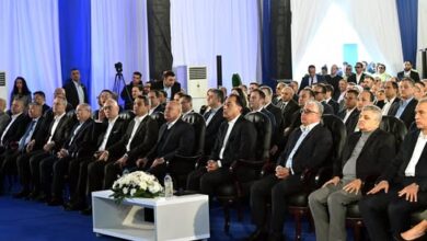 بدء فعاليات الاحتفال بانطلاق التشغيل التجاري لمحطة البحر الأحمر لتداول الحاويات بميناء السخنة