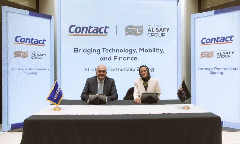 كونتكت المالية توقع شراكة استراتيجية مع مجموعة الصافي لتقديم تجربة تمويل مبتكرة في مصر