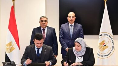 وزير الري ومحافظ الدقهلية يوقعان بروتوكول تعاون لتعظيم الاستفادة من الأصول ودعم التنمية المستدامة