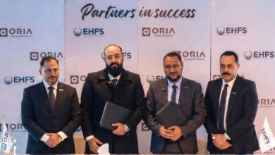 شركة ORIA Developments توقع شراكة استراتيجية مع EHFS لإدارة المبنى الطبي بمشروع 3lamat
