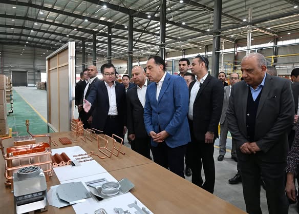 مدبولي يفتتح مصنع “فانوارد” الصيني لإنتاج سخانات الغاز والمبادلات الحرارية باستثمارات تتجاوز 12 مليون دولار مدبولي يفتتح مصنع “فانوارد” الصيني لإنتاج سخانات الغاز والمبادلات الحرارية باستثمارات تتجاوز 12 مليون دولار