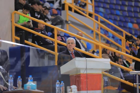 وزيرا التعليم العالي والشباب يشهدان انطلاق دوري الجامعات المصرية وزيرا التعليم العالي والشباب يشهدان انطلاق دوري الجامعات المصرية