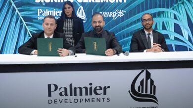 سكاي للمقاولات وبالمير للتطوير العقاري توقعان شراكة استراتيجية لتنفيذ «ذا يارد إيليت» 