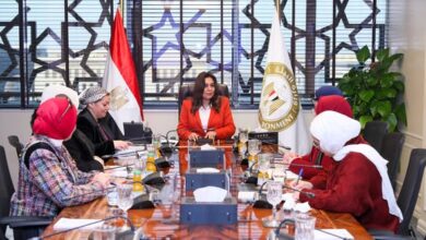 منال عوض تعقد اجتماعًا لمتابعة جهود تحسين البيئة الصناعية والطاقة المستدامة منال عوض تعقد اجتماعًا لمتابعة جهود تحسين البيئة الصناعية والطاقة المستدامة