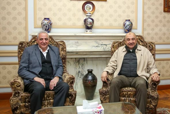 وزير قطاع الأعمال يبحث مع محافظ الغربية المشروع القومي لتطوير صناعة الغزل والنسيج وزير قطاع الأعمال يبحث مع محافظ الغربية المشروع القومي لتطوير صناعة الغزل والنسيج