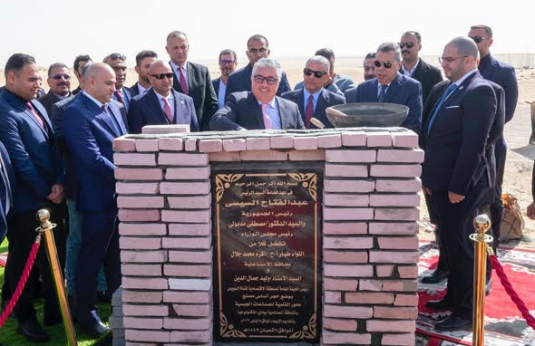 وضع حجر أساس مصنع “إندستريال هاوس” للمنتجات الجبسية بـ(وادي التكنولوجيا) وضع حجر أساس مصنع “إندستريال هاوس” للمنتجات الجبسية بـ(وادي التكنولوجيا)