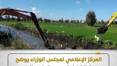 مجلس الوزراء يوضح حقيقة زيادة رسوم تطهير المساقي الخصوصية بنسبة 300% على المزارعين