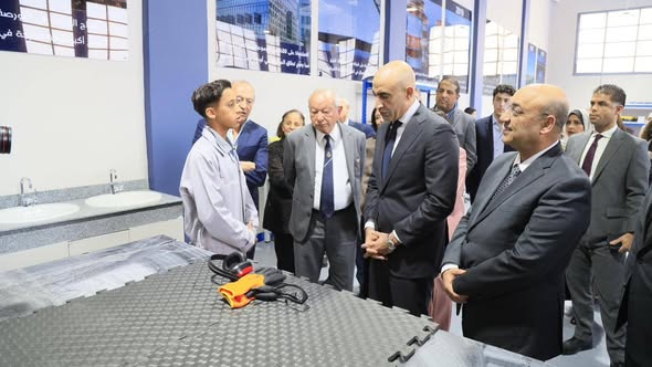 افتتاح مدرسة «أنسي ساويرس للتكنولوجيا التطبيقية»