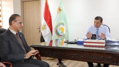 وزير الزراعة يبحث مع “مكافحة الجراد الصحراوي” سبل تعزيز التعاون الإقليمي