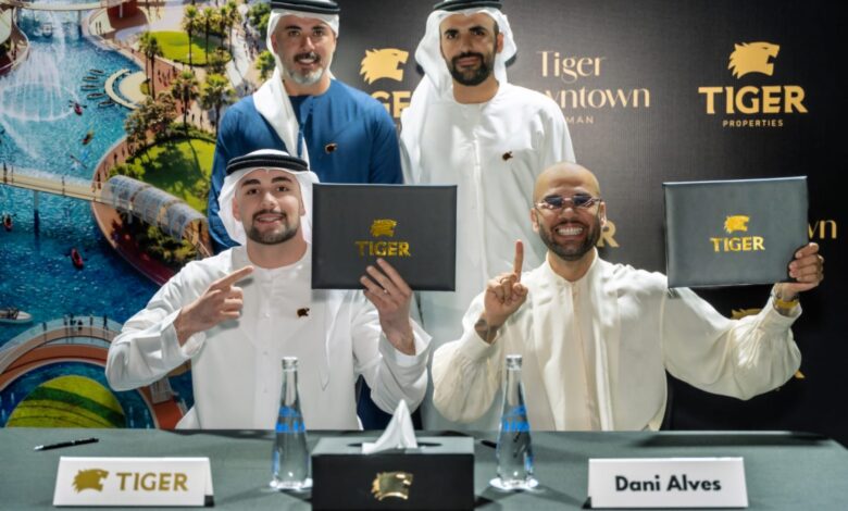نجم كرة القدم البرازيلي داني ألفيس يقتني دوبلكس فاخراً من تايجر العقارية في تايجر داون تاون عجمان