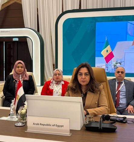 وزيرة التنمية المحلية تستعرض مخرجات الإعلان الوزاري لمبادرة الشرق الأوسط الخضراء وزيرة التنمية المحلية تستعرض مخرجات الإعلان الوزاري لمبادرة الشرق الأوسط الخضراء