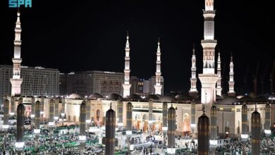 المسجد النبوي يستقبل أكثر من 25 مليون مصل وزائر خلال شهر رجب