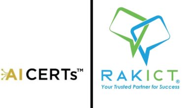 شركة RAKICT تتعاون مع AI CERTs®️ لتعزيز تدريب واعتماد مهارات الذكاء الاصطناعي في مصر والشرق الأوسط وأفريقيا