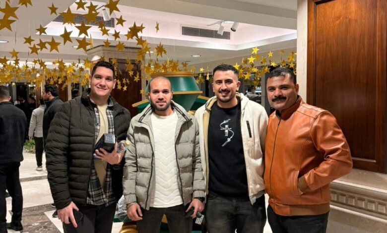 بالصور.. البنك الأهلي المصري يحتفل مع موظفيه بالعام الجديد