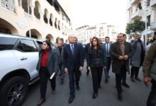 الانتهاء من إحلال المرافق ورفع كفاءة 64 محلًا بشارع إبراهيم بالكوربة