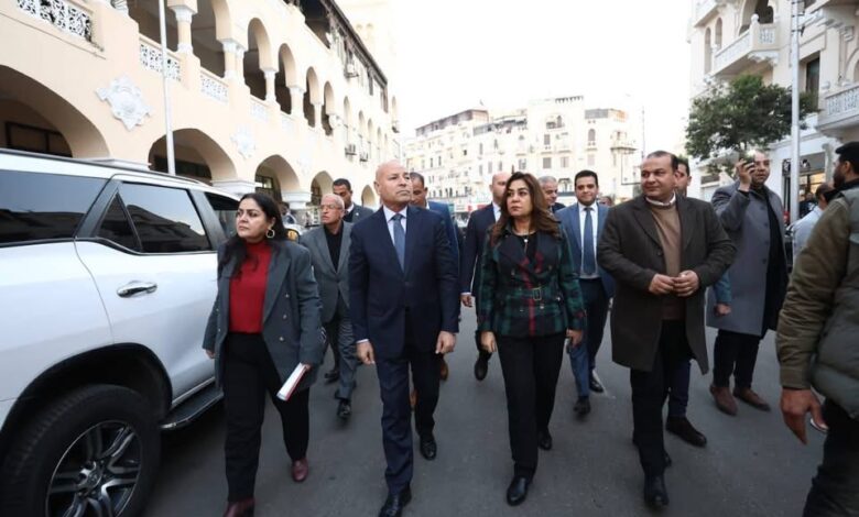 الانتهاء من إحلال المرافق ورفع كفاءة 64 محلًا بشارع إبراهيم بالكوربة