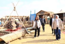 منال عوض تتفقد محمية الغابة المتحجرة وتؤكد: التحصيل الإلكتروني ضرورة للشفافية