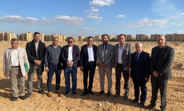 نقابة الصحفيين تسلّم أرض المدينة بحدائق أكتوبر لبدء التنفيد نقابة الصحفيين تسلّم أرض المدينة بحدائق أكتوبر لبدء التنفيد