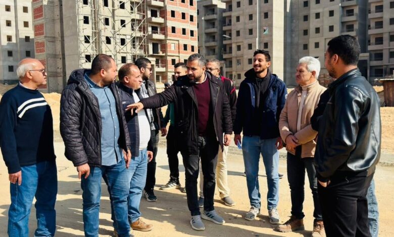 رئيس جهاز العبور الجديدة يتفقد طرق ومرافق المرحلة السادسة من «سكن لكل المصريين»