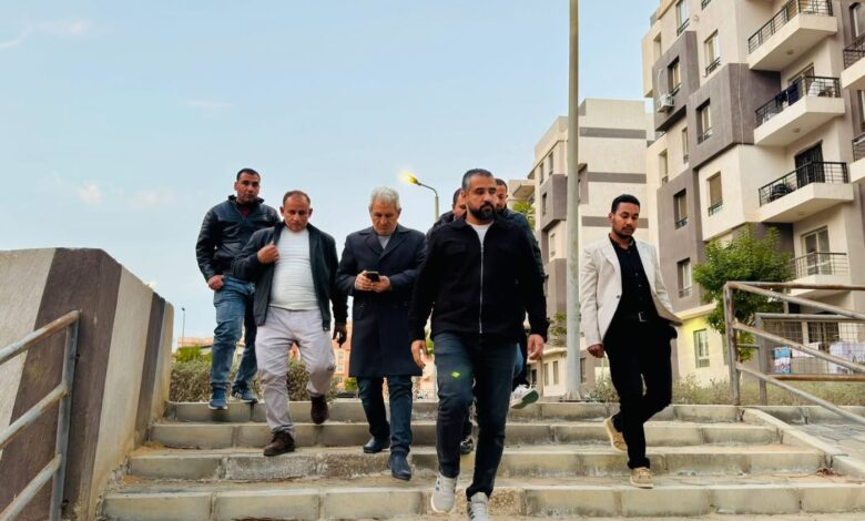رئيس جهاز العبور الجديدة يتفقد مشروعات الإسكان والبنية التحتية بمنطقة 2600 فدان