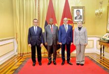 رئيس أنجولا يبحث مع وفد «المقاولون العرب» تنفيذ مشروعات قومية جديدة