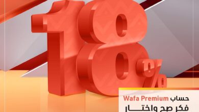 التجاري وفا بنك يقدم حساب توفير Wafa Premium بعائد شهري يصل إلى 18%