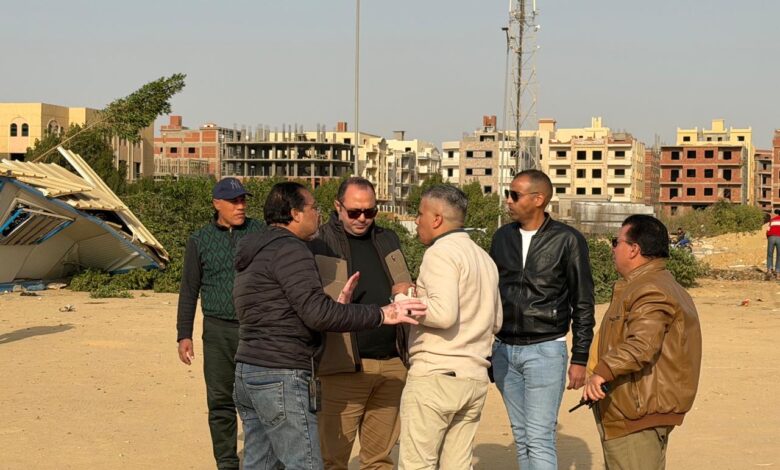 حملة مكبرة لإزالة الإشغالات والتعديات بالقطاع الشمالي لمدينة 6 أكتوبر