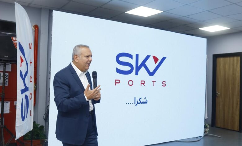 “سكاي بورتس” تبدأ إنشاء صوامع الأسمنت بميناء شرق بورسعيد لزيادة الصادرات المصرية ”صور”