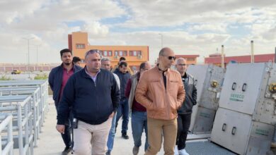 عبدالرؤوف الغيطي يتفقد محطة المعالجة الغربية بمدينة 6 أكتوبر لمتابعة كفاءة التشغيل وأعمال التطوير