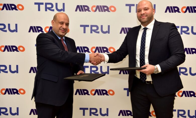 تطبيق «TRU» يتعاون مع «Air Cairo» لتقسيط تذاكر الطيران بدون فوائد أو مقدم
