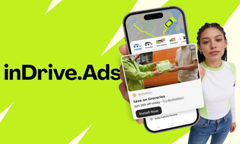 إندرايف تطلق منصة «inDrive Ads» في مصر لتنويع الإيرادات دون المساس بأسعار الرحلات أو عمولات السائقين