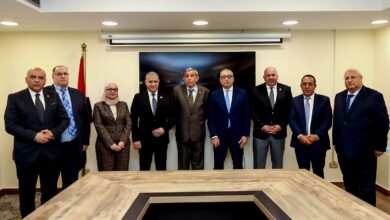 رئيس البنك الزراعي المصري يلتقي أعضاء لجنة الزراعة بمجلس الشيوخ «صور»