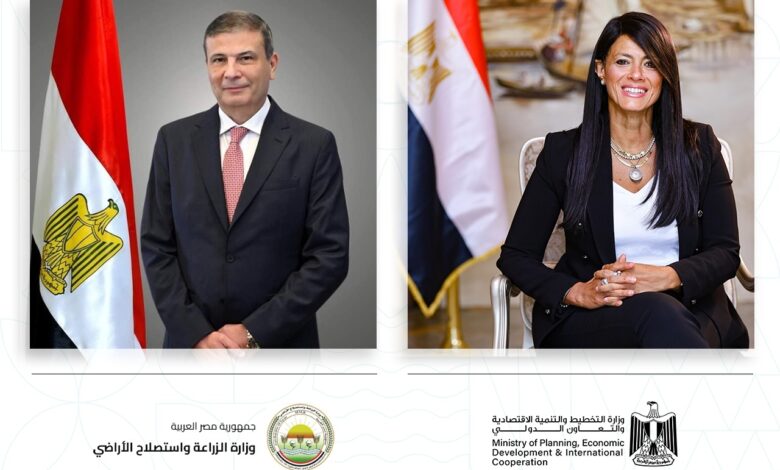 وزيرا التخطيط والزراعة يتفقدان مشروع الاستثمارات المستدامة SAIL بأسوان