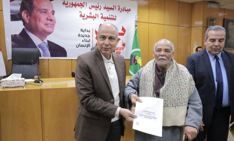 محافظ المنيا: ملف التقنين على رأس أولوياتي.. وحققنا المركز الثالث جمهوريًا بنسبة إنجاز 97%