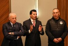 وزير الرياضة وأبو ريدة يلتقيان لاعبي منتخب مصر بعد التأهل لدور الثمانية