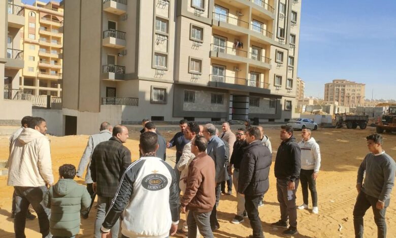 مسئولو الإسكان يتفقدون مشروعات «نزهة التجمع» و«نزهة الأندلس» بالقاهرة الجديدة مسئولو الإسكان يتفقدون مشروعات «نزهة التجمع» و«نزهة الأندلس» بالقاهرة الجديدة