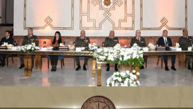 وزير الدفاع يشهد حفل تخرج دورة التمثيل الدبلوماسي العسكري المصري بالخارج