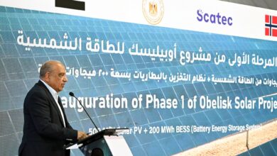 وزير الكهرباء: مشروع «أوبيليسك» الأسرع تنفيذًا في العالم.. ونستهدف رفع مساهمات الطاقات المتجددة إلى 42% قبل 2030
