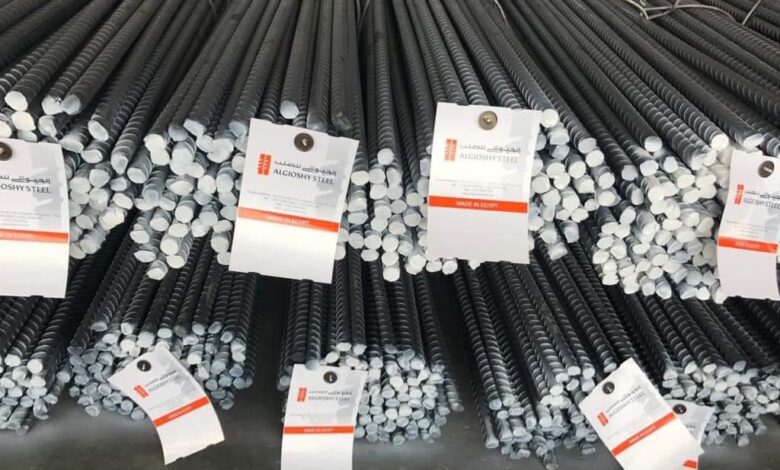 أسعار الحديد في نطاق 34.5 – 37.5 ألف جنيه خلال فبراير