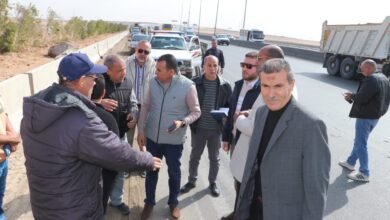نادر زعفر يتفقد محاور 6 أكتوبر ويوجه بصيانة فورية للدائري الأوسطي