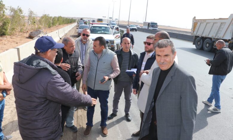 نادر زعفر يتفقد محاور 6 أكتوبر ويوجه بصيانة فورية للدائري الأوسطي