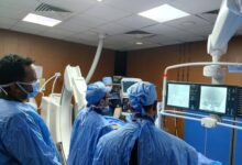 نجاح 4 حالات قسطرة مخية بمستشفى طيبة التخصصي بالأقصر